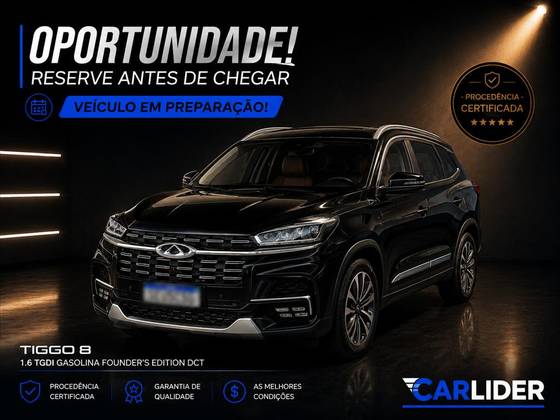 CAOA CHERY TIGGO 8 1.6 TGDI GASOLINA FOUNDER'S EDITION DCT